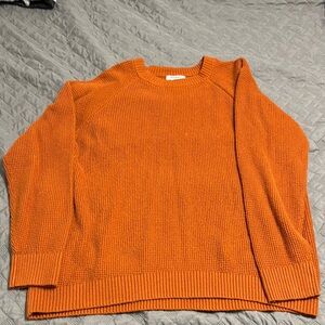 Old Navy Burnt Orange Knit Sweater